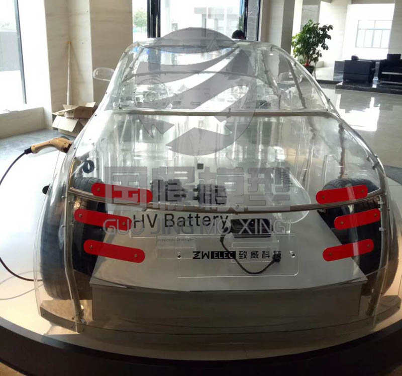 沛县透明车模型